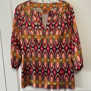 Vibrant Tory Burch Tunic